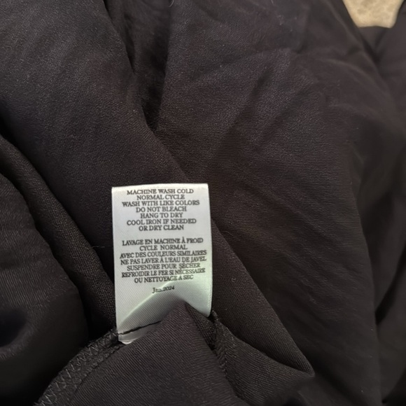 Z Supply Black Beachside Midi Dress size large - Picture 10 of 13